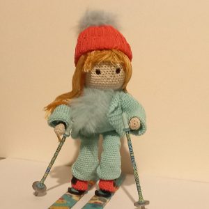 Poupée skieuse - produit